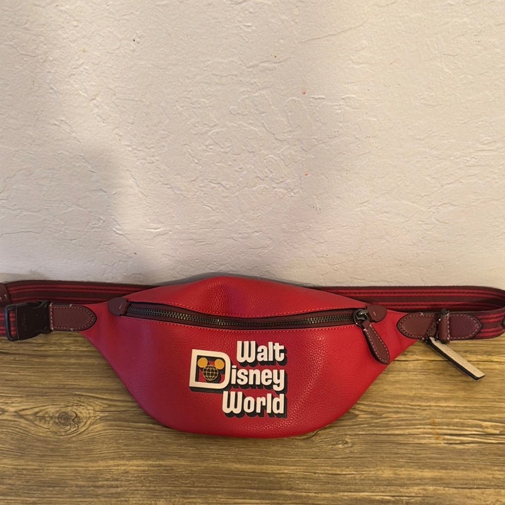 Walt Disney World Red Fanny Pack